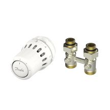 Kit thermostatique Danfoss React RA +RLV-KB 1/2" droit 015G5350