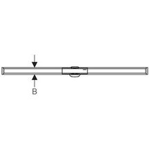 Canivelle de douche CleanLine 20 M30-90 cm métal poli/brossé réf 154450KS1