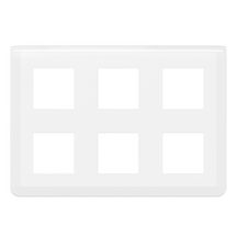 Legrand - plaque de finition Mosaic pour 2 x 3 x 2 Modules blanc Réf. 078832L