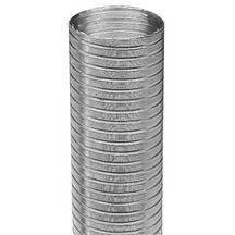 Gaine accordéon aluminium longueur 0,85 m diamètre _80 x 86 mm réf. 085080