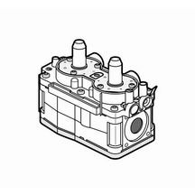 Bloc gaz DN ventouse 2000 Réf. F3AA40509