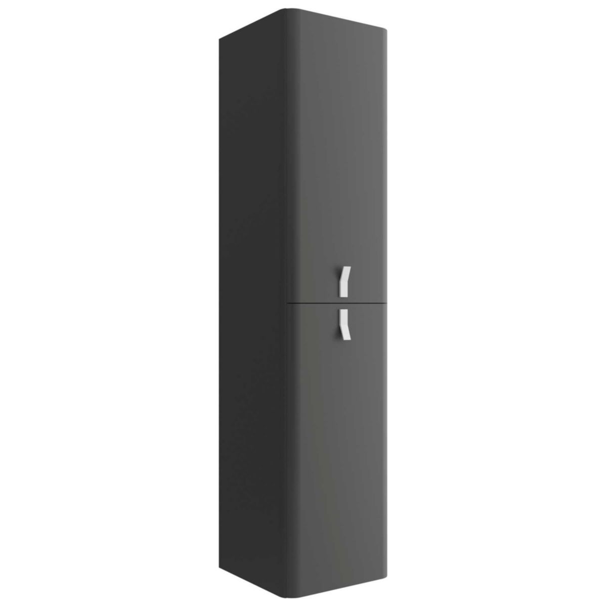 Colonne 2 portes réversible UNIIQ H.150 x L.35 x P.35 cm finition anthracite mat  Réf.24691