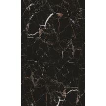 Panneau mural Kinewall Design 3 mm 125X202 marbre noir et cuivre