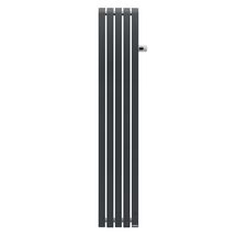 Radiateur électrique Connecté Mythik vertical gris ardoise 1500W Réf. 460273