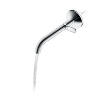 AXOR One Mitigeur de lavabo Select encastré mural, bec 220 mm, bonde à écoulement libre, Chrome