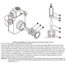 Presse étoupe pompe AN/AE/AS/AP Pour pompe Suntec AN - AS - AE - AL Réf 991552