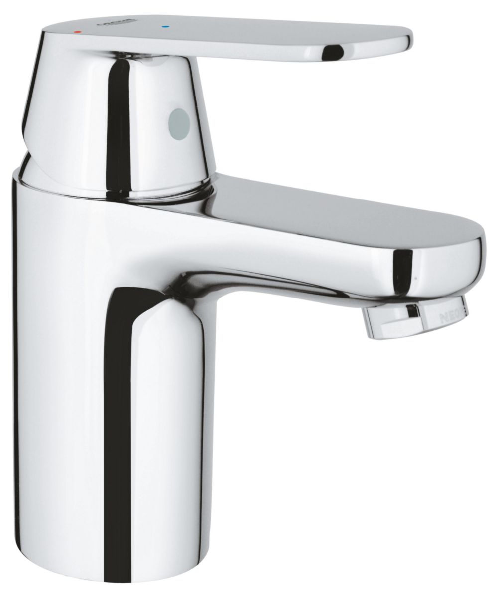 Mitigeur lavabo Eurosmart Cosmopolitan corps lisse ES 5,7 l/mn Chromé réf. 2337600E