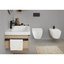 Meuble sous lavabo 75 cm Geberit iCon 1 tiroir Chêne