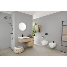 Meuble sous lavabo 75 cm Geberit iCon 1 tiroir Chêne