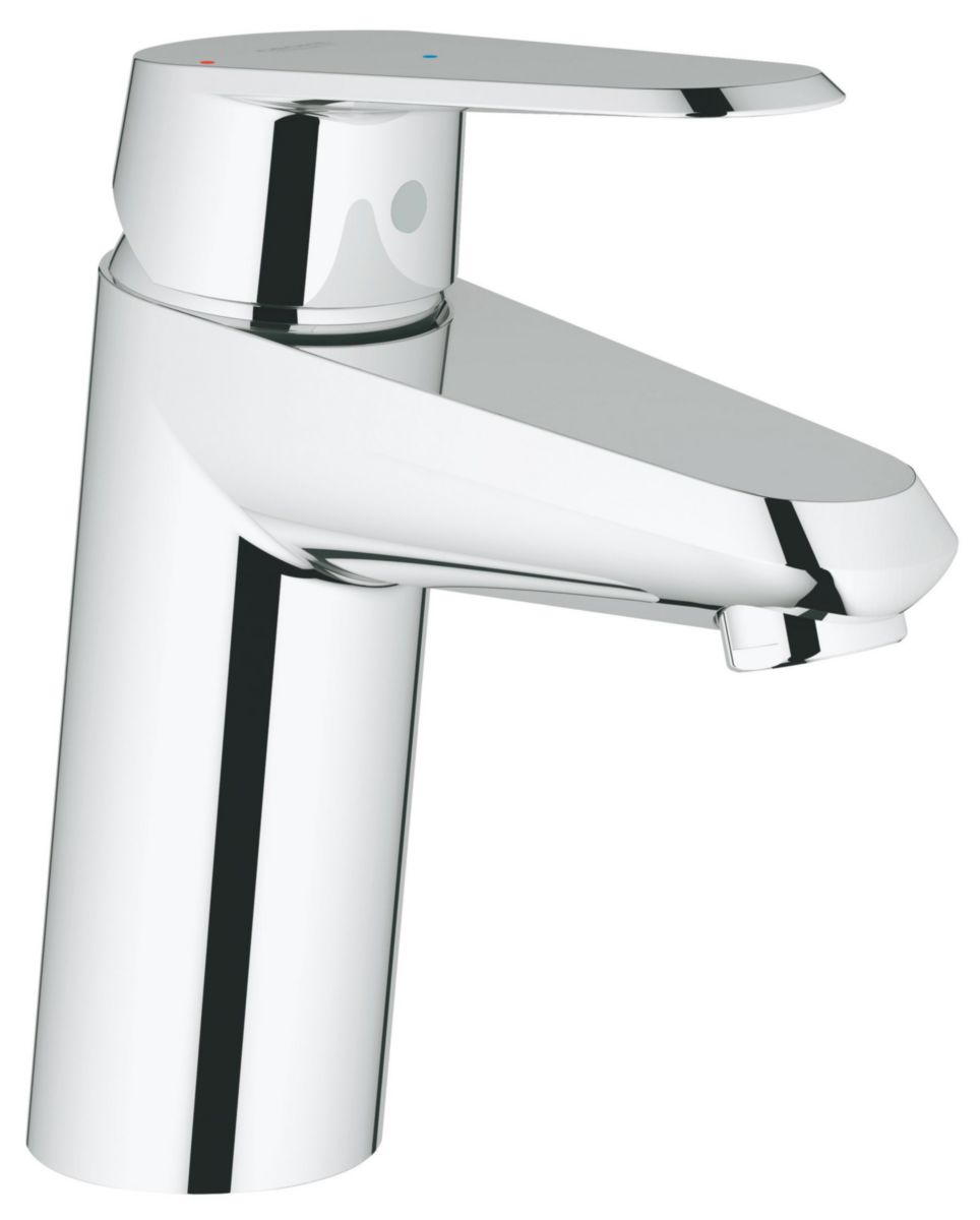 Mitigeur lavabo Eurodisc Cosmopolitan corps lisse ES 5,7 l/mn Chromé réf. 2338220E