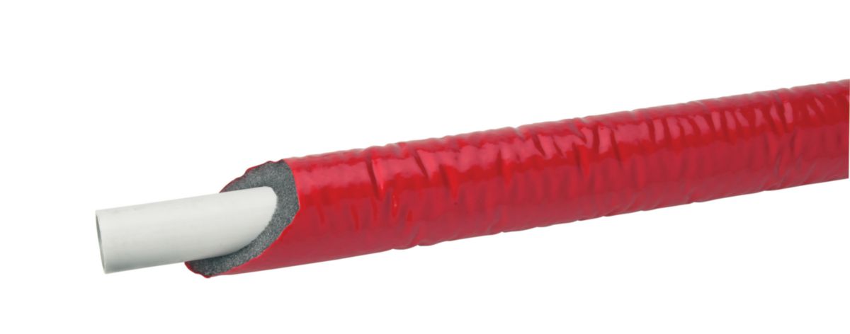 Tube multicouche Altech 20x2 isolé rouge couronne 50m