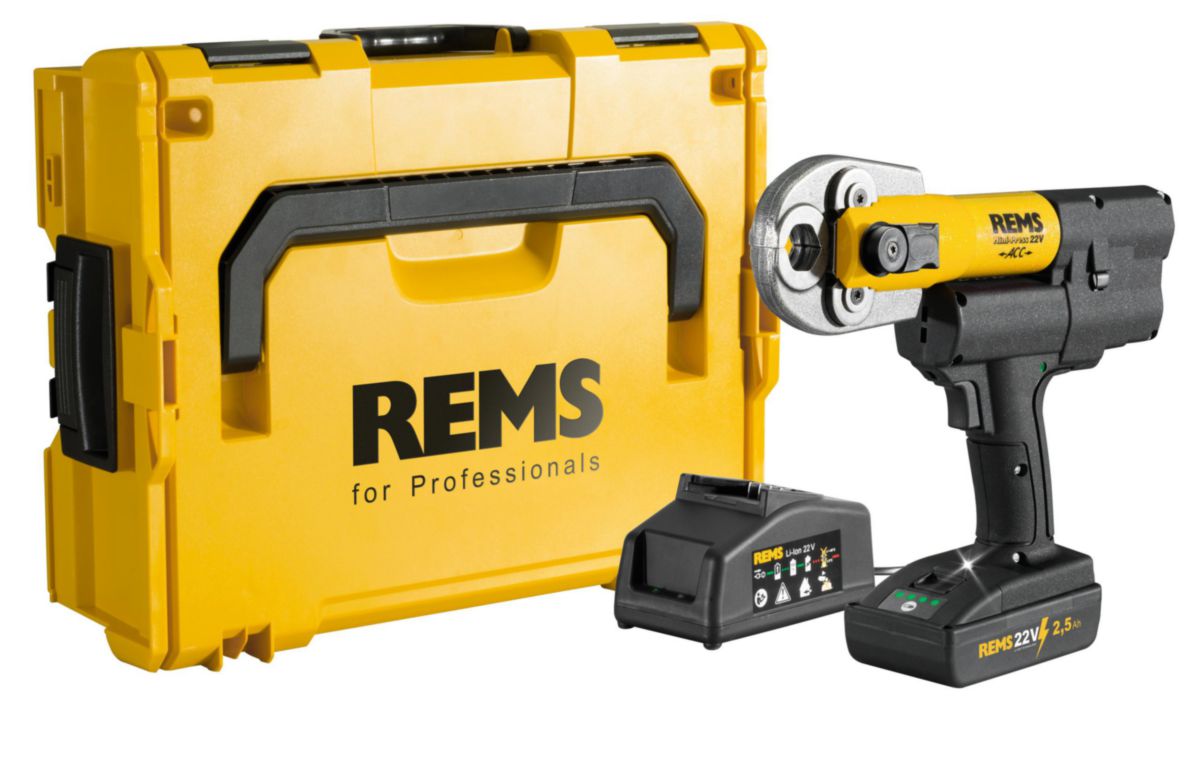 REMS Mini-Press 22V Acc Set TH 16+20+26 L-Boxx Réf. 578084 R220