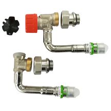 Kit hydrocâblé thermostatique M30 long KV réglable équerre inverse MSK à sertir 16x2-1/2JT réf. R857462H