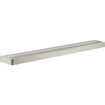 AXOR Universal Softsquare Rail / Barre porte-serviettes 800 mm, Aspect acier inoxydable