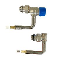 Kit hydrocâblé auto-équilibrant TH M30 long KV réglable équerre inverse PER à sertir 12-1/2JT réf. R867122H