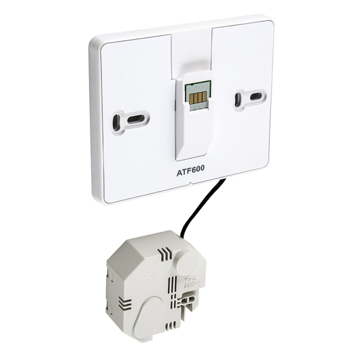 Support mural et module d'alimentation pour thermostat evohome Réf. ATF600