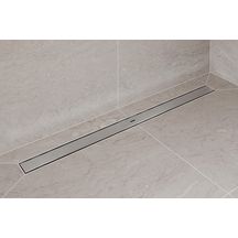 hansgrohe RainDrain Allround Caniveau de douche linéaire 800, Acier inoxydable brossé