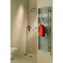 Sèche-serviette électrique Acova Kéva Spa  cintré, commande radiofréquence RF, puissance 750W, hauteur 1776 mm, largeur 500 mm, Finition Chromée Réf. TCKO-075-050/GF