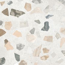 Grès cérame Cinca Retro Off White Terrazzo mat 60 x 60 cm 9464