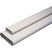 Barre Minigaine blanc 3 m équivalent D125 (60x200 11023971