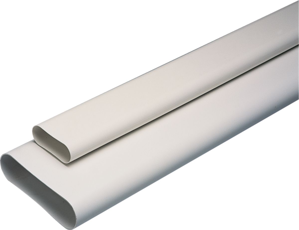 Barre Minigaine blanc 3 m équivalent D125 (60x200 11023971