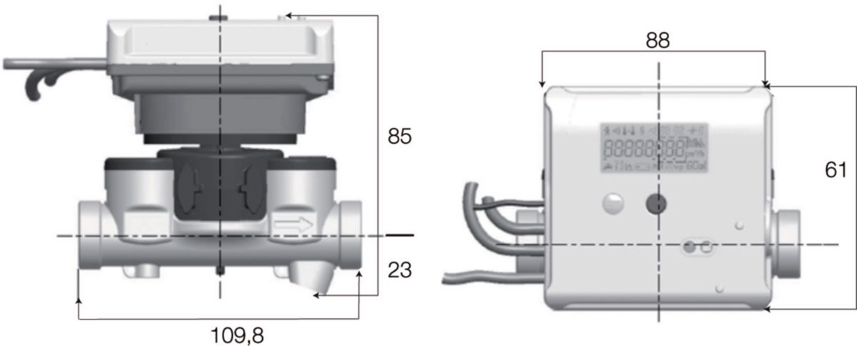 Compt. énergie Ultramax DN15 fil 20 x 27 non com chauffage réf. 561423064950