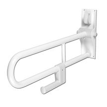 Barre d'appui rabattable double AKW INTERNATIONAL blanc réf. 01810WH-LS