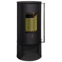 Poêle à bois Ebenis 2 PBA 7KW noir LB107 Réf. 7749434