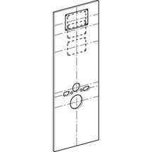 Plaque d'habillage DUOFIX pour WC Réf. 111.855.00.1