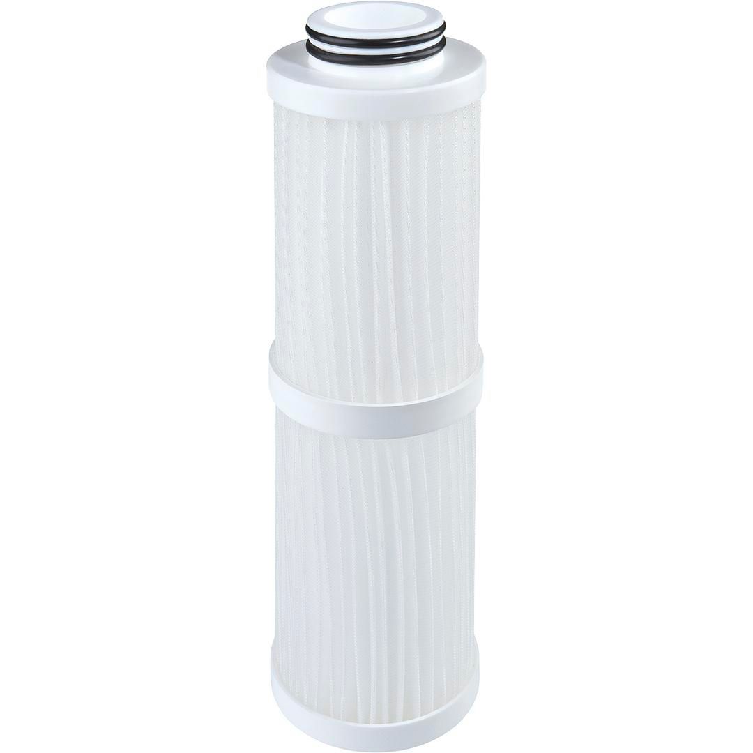 Cartouche lavable RS10-BX-50µ pour filtre Tête Laiton SENIOR SINGLE et DUPLEX BX 10" - Finesse de filtration 50µ - Matière 100% Polypropylène -  Usage Alimentaire ACS