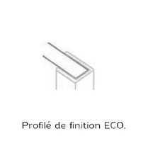 Profile de finition chrome brillant Réf. 27124