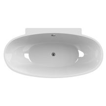 Baignoire AGATA îlot monobloc ovale 165x80x55 cm réf. 210785