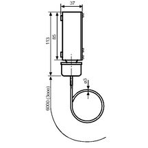 Thermostat antigel pour la surveillance de la température d'air réf. BPZ:QAF81.6