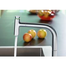 hansgrohe S71 S712-F450 Evier encastré 450, Acier inoxydable