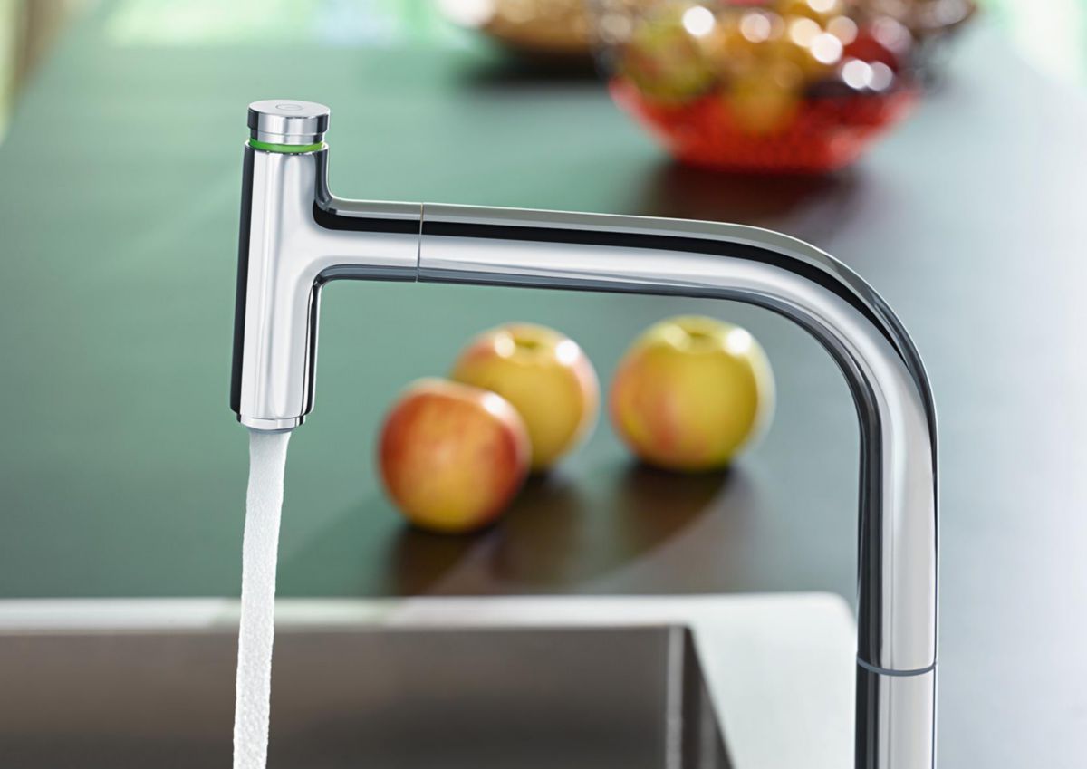 hansgrohe S71 S712-F450 Evier encastré 450, Acier inoxydable