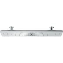 AXOR ShowerSolutions ShowerHeaven 1200 / 300 4jet sans éclairage, Aspect doré poli