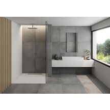 Receveur de douche Line X Kromat Lisse 90x90 carré Golden Réf. SLIS0784-GOL