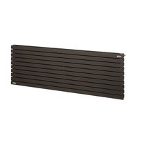 Radiateur eau chaude Acova Altaï horizontal double, puissance 825W (dT50), hauteur 440 mm, largeur 1000 mm, 10 éléments, raccordement latéral de même côté, appareil réversible gauche/droite, Blanc RAL 9016 Réf. VYD-044-100