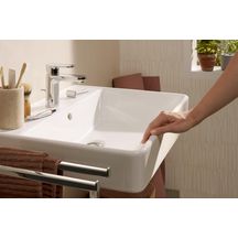 hansgrohe AddStoris Porte-serviettes double branche 450 mm, Chromé