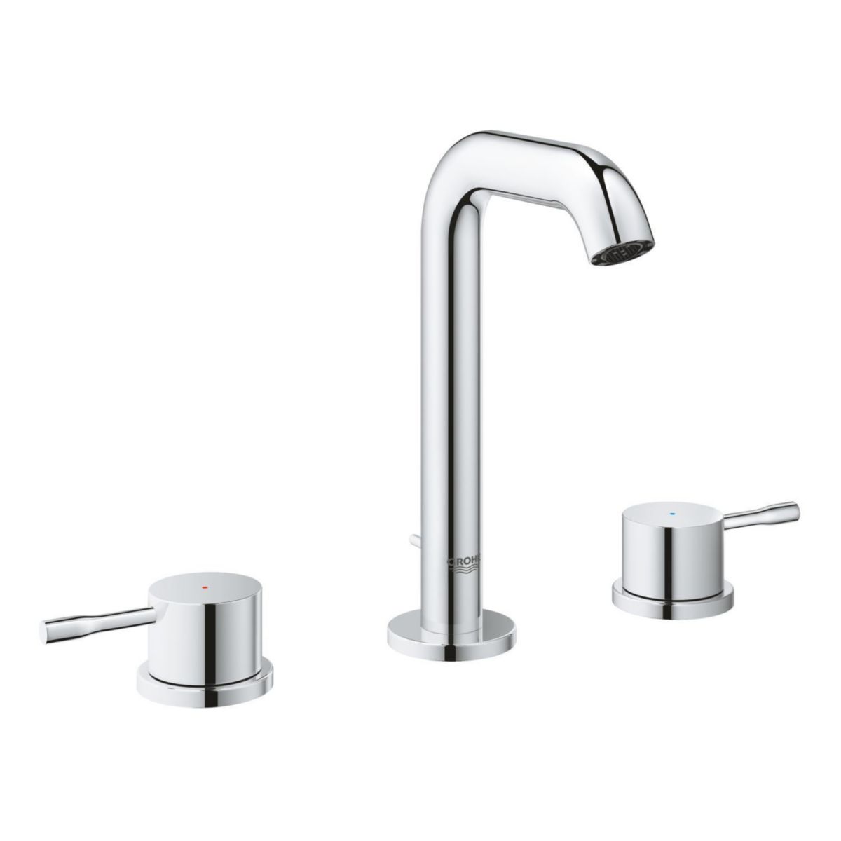 Mélangeur lavabo 3 trous 1/2" Taille M Essence avec vidage Chromé 20296001