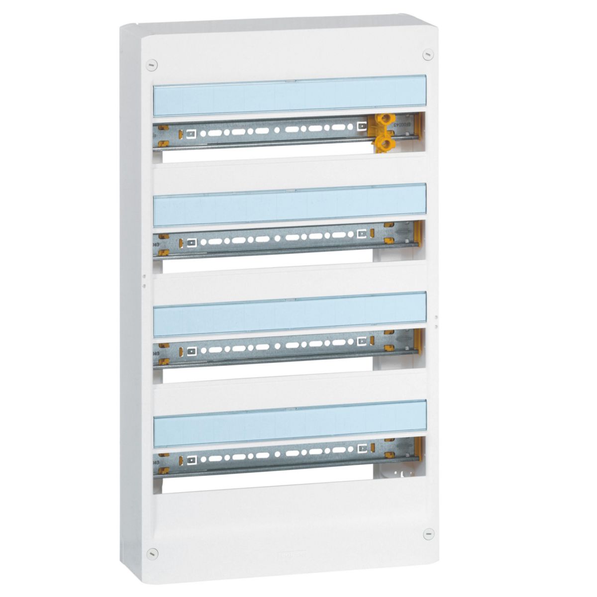 Coffret Drivia 18 modules 4 rangées IP30 IK05 Blanc RAL 9003 Ref.401224