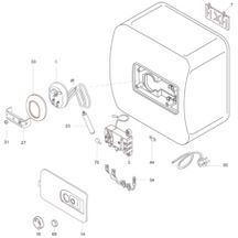 Résistance céramique 1200W 230V Réf. 65103765