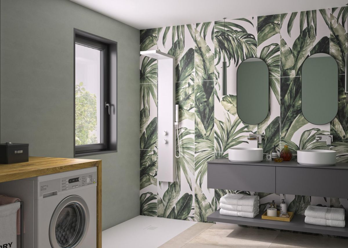 Panneau mural Kinewall Design 3 mm 150X202 jungle