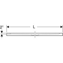 Receveur de douche carré Melua à poser/à encastrer blanc/mat 80x80x3,5cm Réf. Y00090900777G