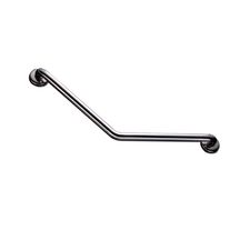 Barre à 135° inox 2 fixations diamètre 32 x 400 x 400 mm libre service réf. 01263-LS