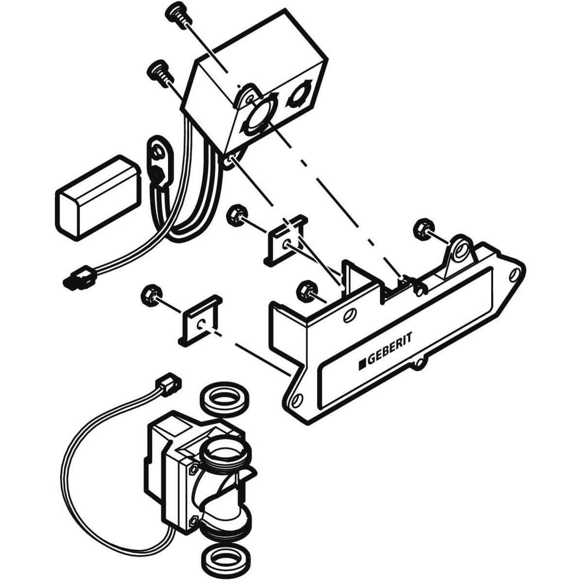 Set de remplacement IRB complet pour 115.580 et 115.552 Réf. 240.850.00.1