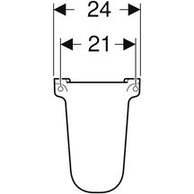 Cache-siphon Bastia blanc Réf. 501.607.00.1