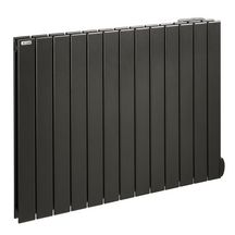 Radiateur électrique Acova Fassane Premium horizontal, commande radiofréquence RF, puissance 750W, hauteur 700 mm, largeur 609 mm, 8 éléments, Blanc RAL 9016 Réf. THXD075-059/GF