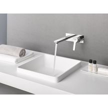 Mitigeur lavabo LINEARE  2 trous Taille L Chromé Réf. 23444001