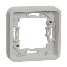 Mureva Styl - Cadre 1 poste - encastré - IP55 - IK08 - blanc Réf.MUR39107